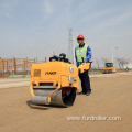 Single Drum Manual Vibrating Road Roller for Compaction Work